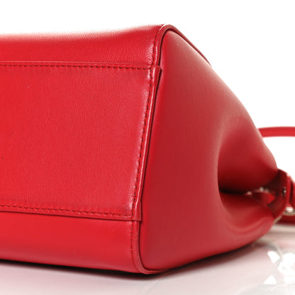 Fendi Nappa Mini Peekaboo Iconic Satchel Fiamma 17 of 24