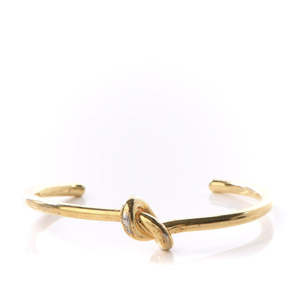 Celine Extra Thin Knot Bracelet S Gold 1 of 4