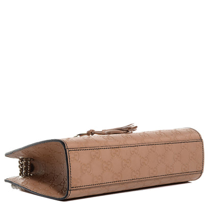 Gucci Guccissima Small Emily Chain Shoulder Bag Camelia 4 of 8