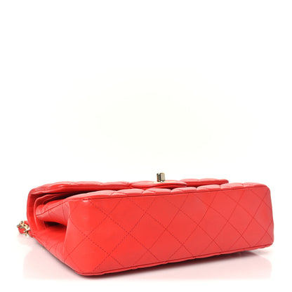 Chanel Lambskin Quilted Small Double Flap Red 3 of 11