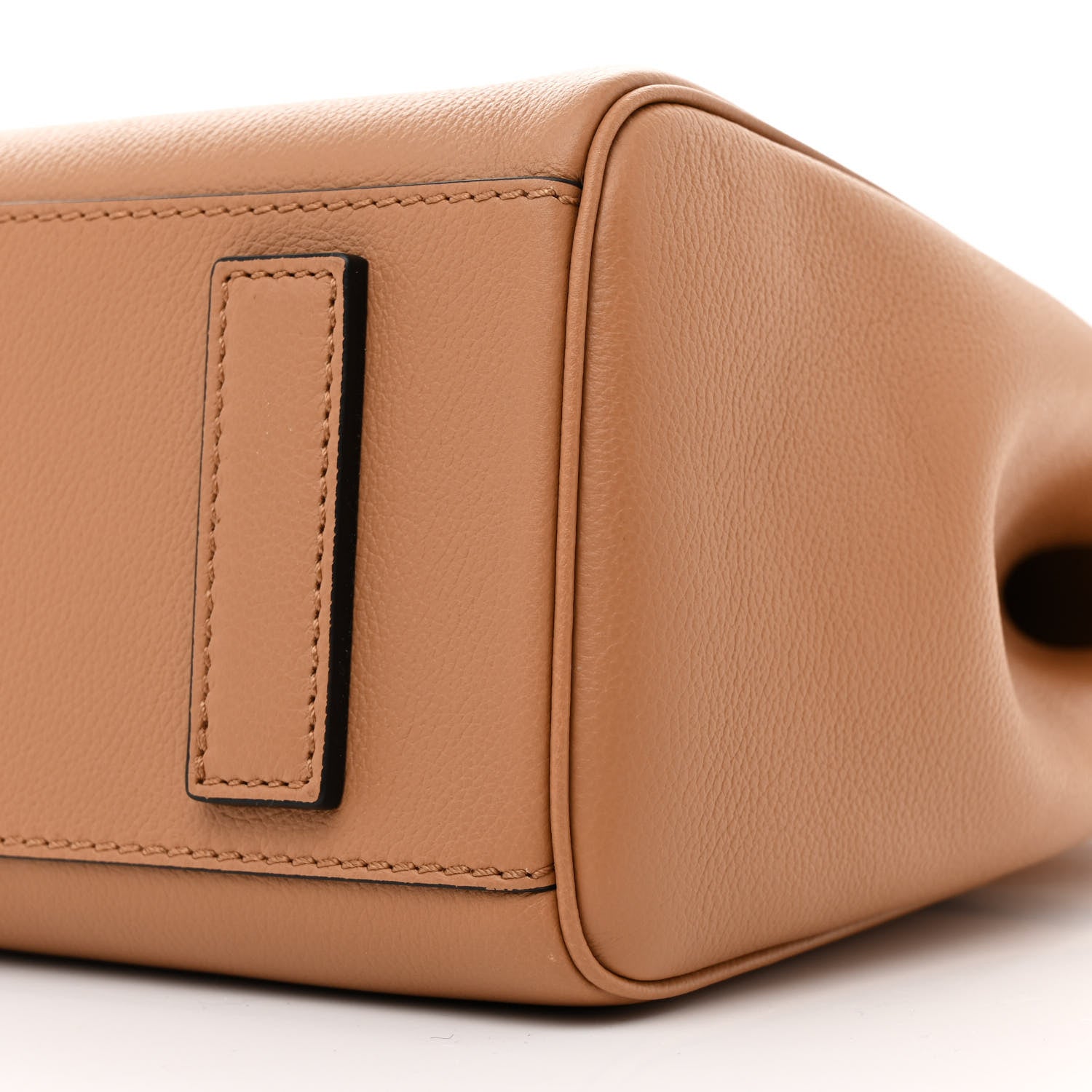 Versace Grained Calfskin La Medusa Tote Caramel 10 of 12