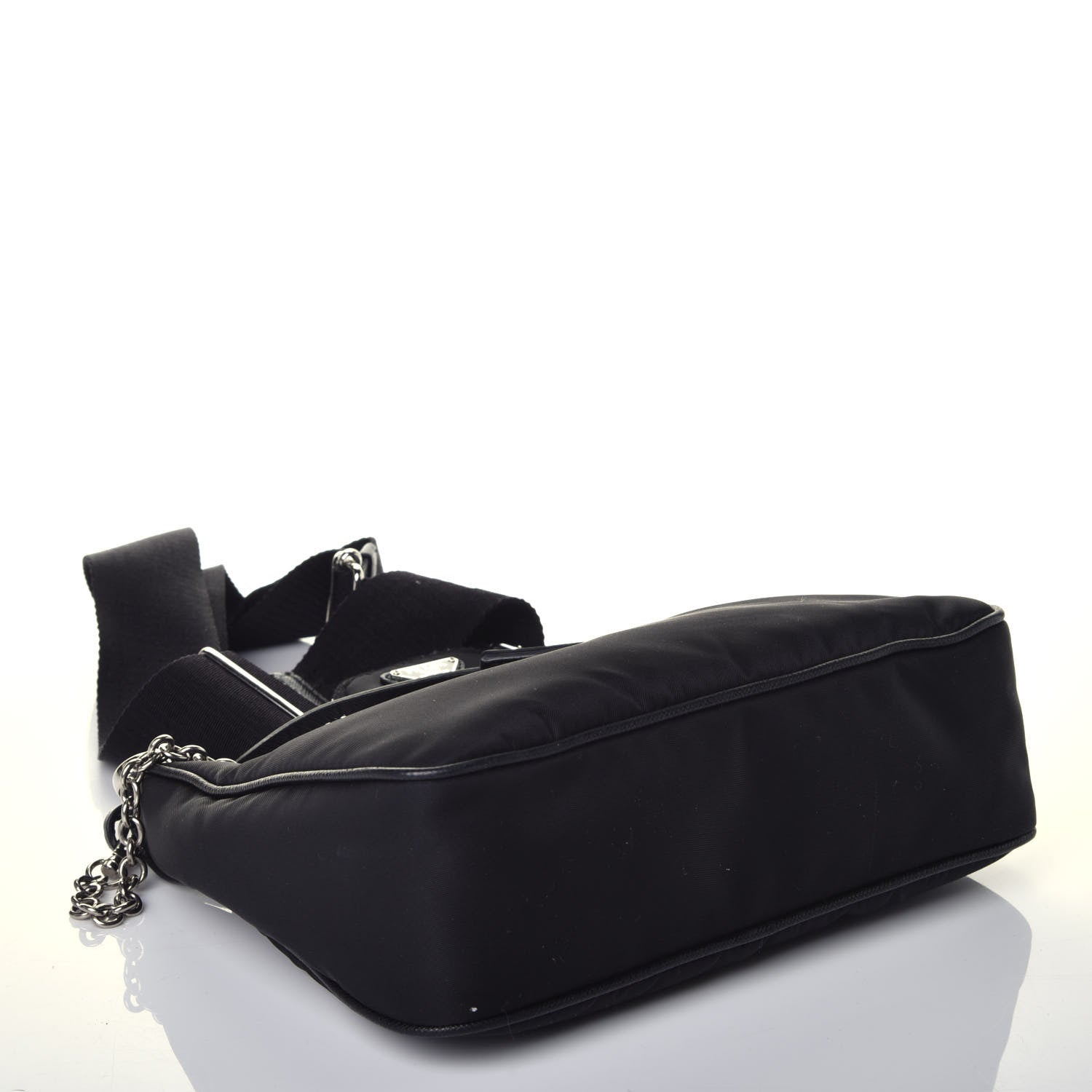 Prada Nylon Re-Edition 2005 Shoulder Bag Black 4 of 9