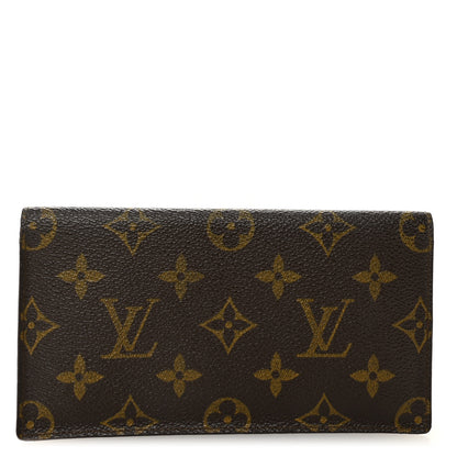 Louis Vuitton Monogram Simple Checkbook Holder Wallet Cover 1 of 6