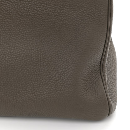 Hermes Taurillon Clemence Birkin 35 Etain 12 of 13