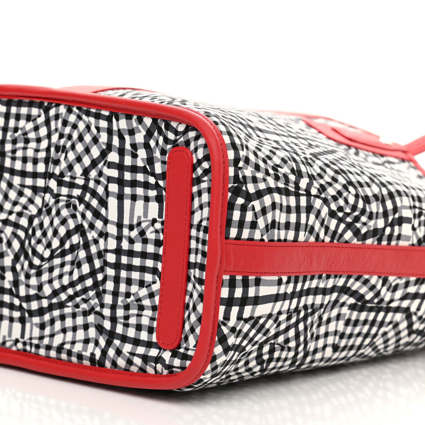 Visetos Medium Liz Reversible Shopper Tote Black Red