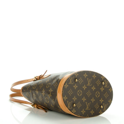 Louis Vuitton Monogram Petit Bucket 23 5 of 9