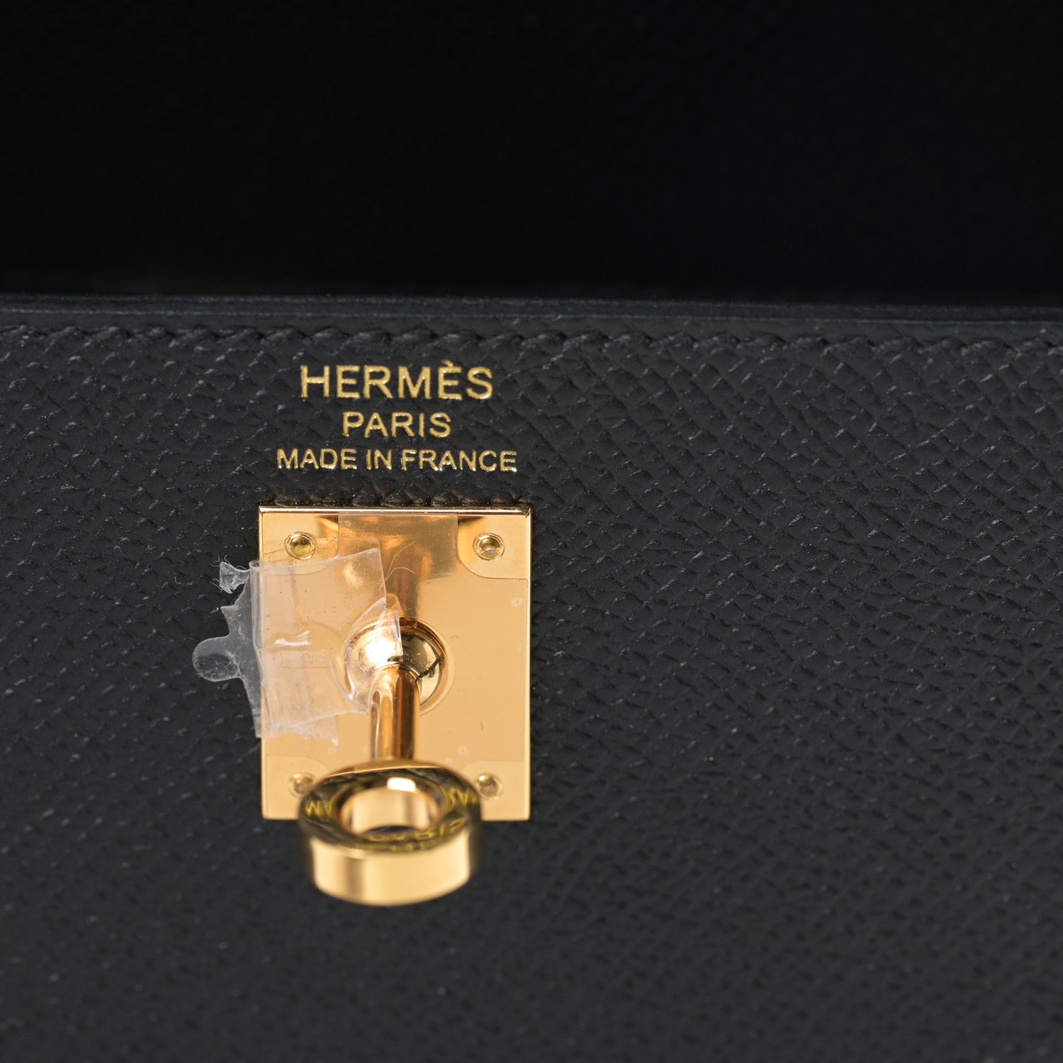 Hermes Epsom Kelly Sellier 25 Black 25 of 39
