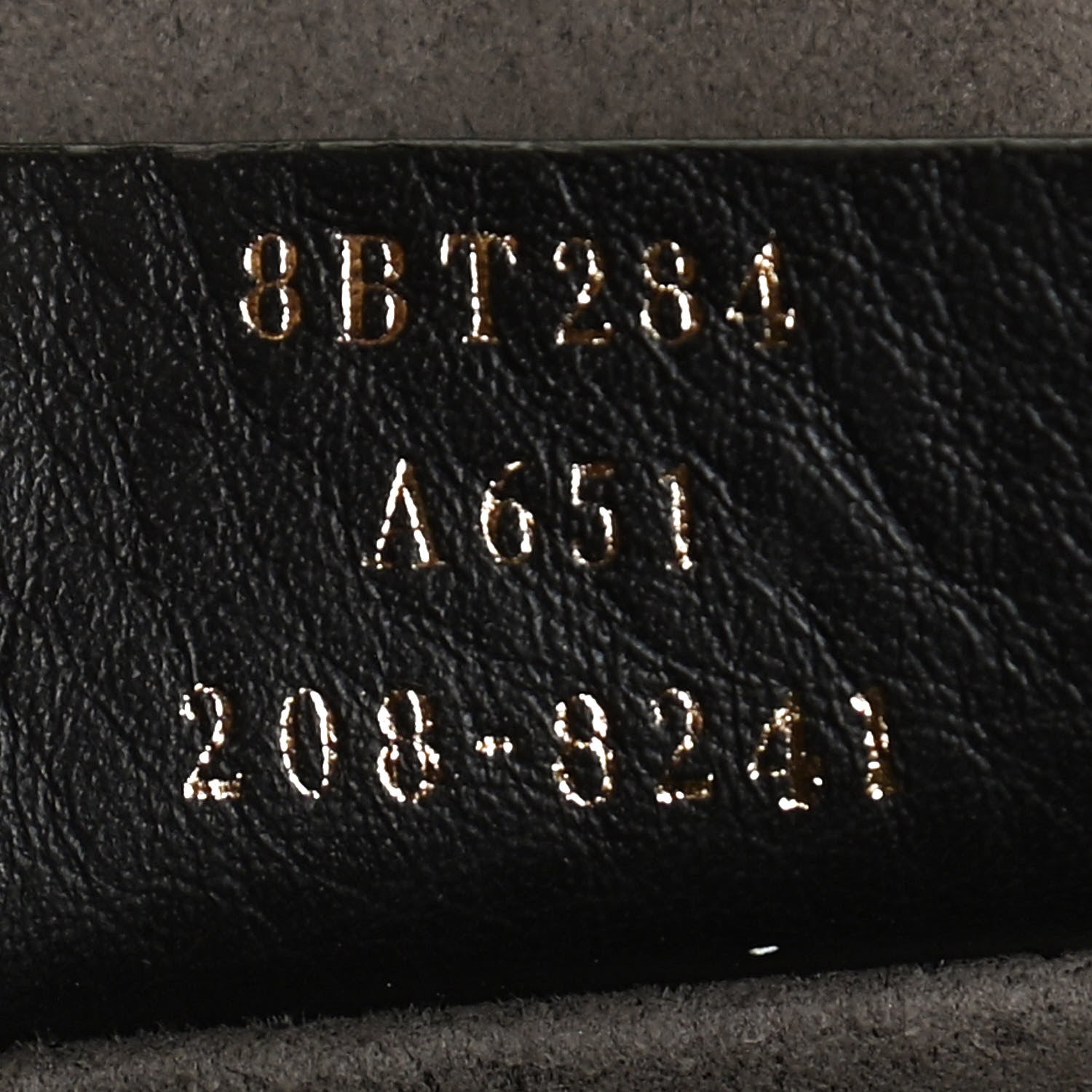 Fendi Vitello Century F is Fendi Bi-Color FF 1974 Embossed Kan I Shoulder Bag Maya Black 13 of 17
