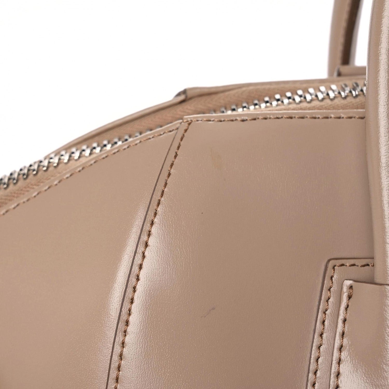 Givenchy Shiny Lord Calfskin Medium Antigona Dark Beige 17 of 17