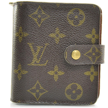 Louis Vuitton Monogram Compact Zippe Zipped Wallet 1 of 8