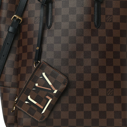 Louis Vuitton Damier Ebene Belmont MM Black 6 of 10