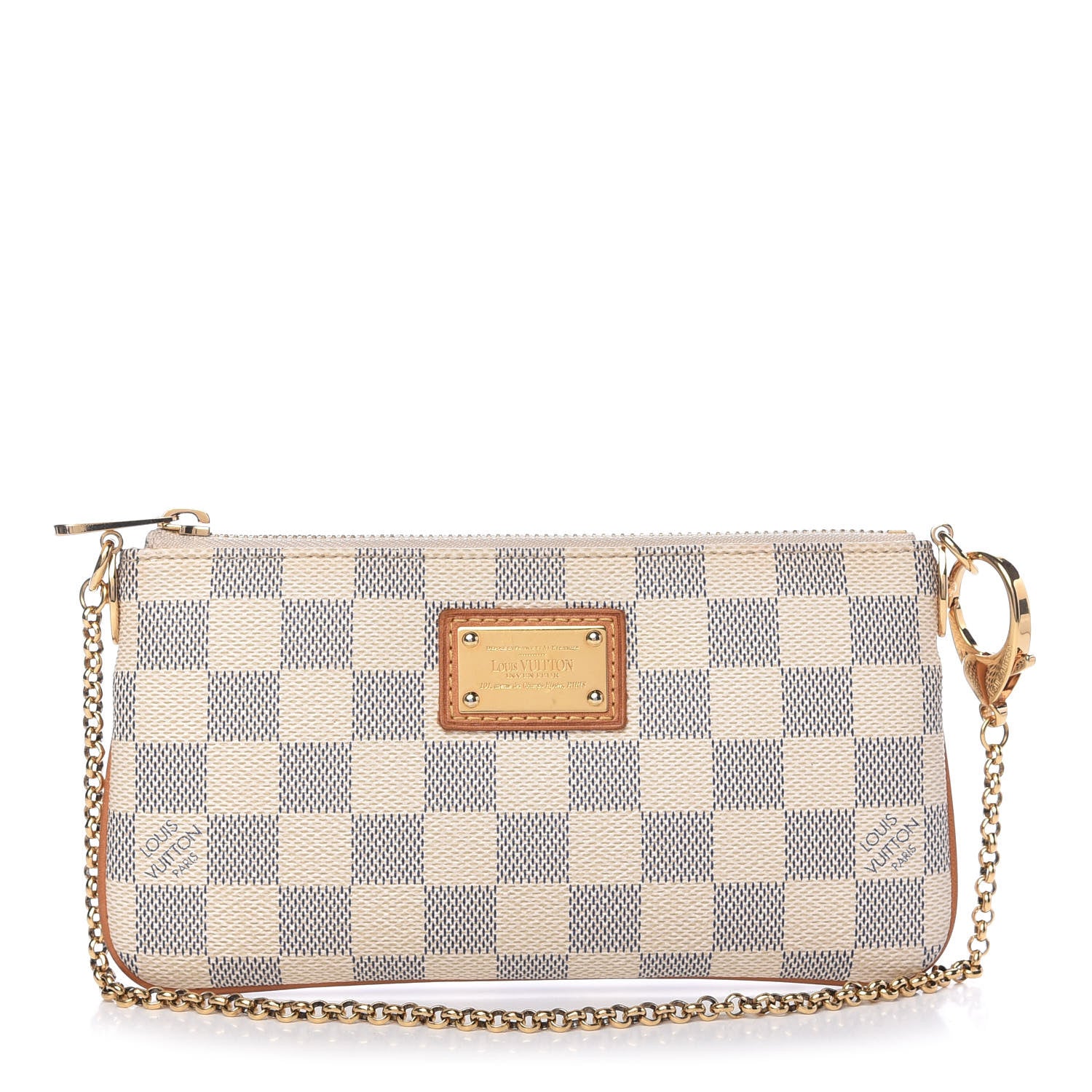 Louis Vuitton Damier Azur Pochette Milla MM 1 of 6