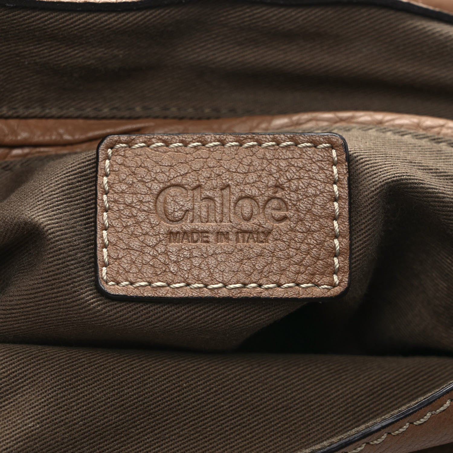 Chloe Calfskin Medium Marcie Top Handle Bag Nut 5 of 11