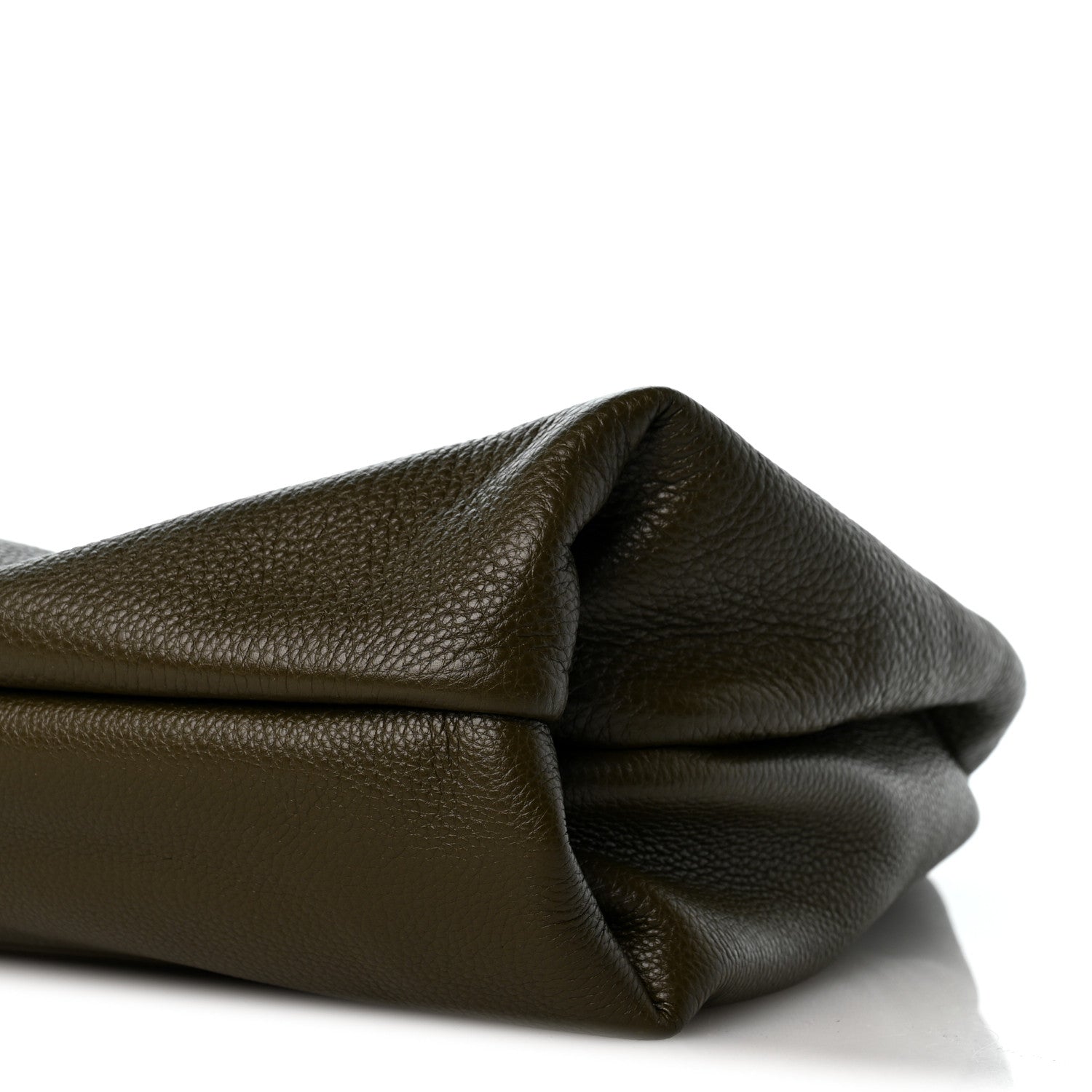 Gucci Grained Calfskin Softbit Maxi Shoulder Bag Forest Green 10 of 11