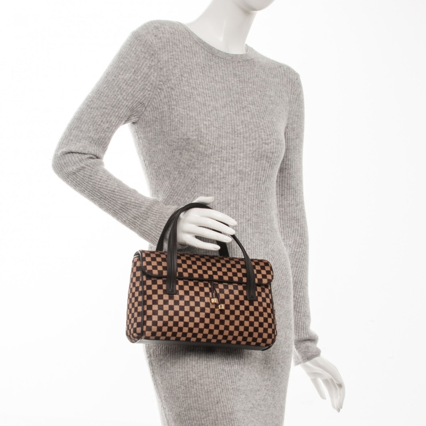 Damier Calf Hair Sauvage Lionne