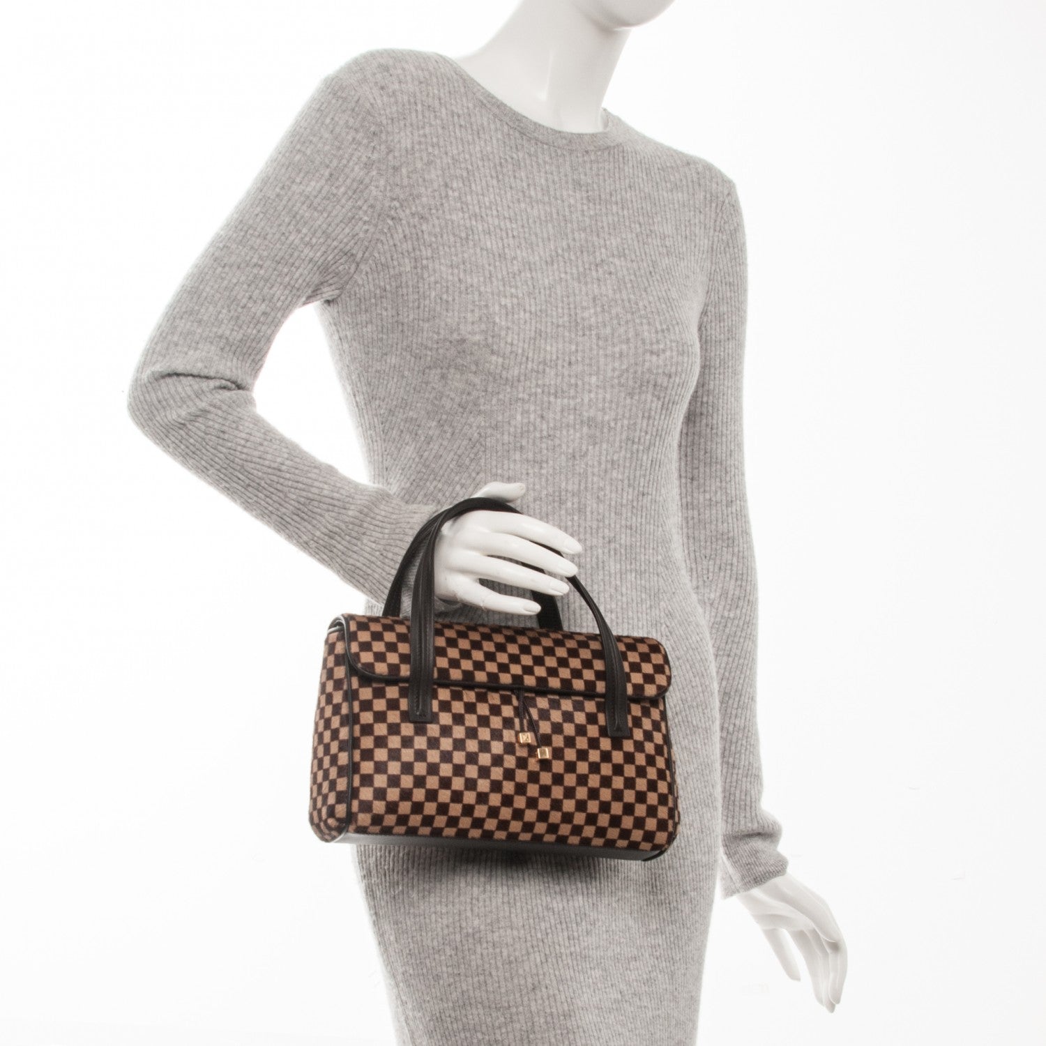 Louis Vuitton Damier Calf Hair Sauvage Lionne 2 of 6