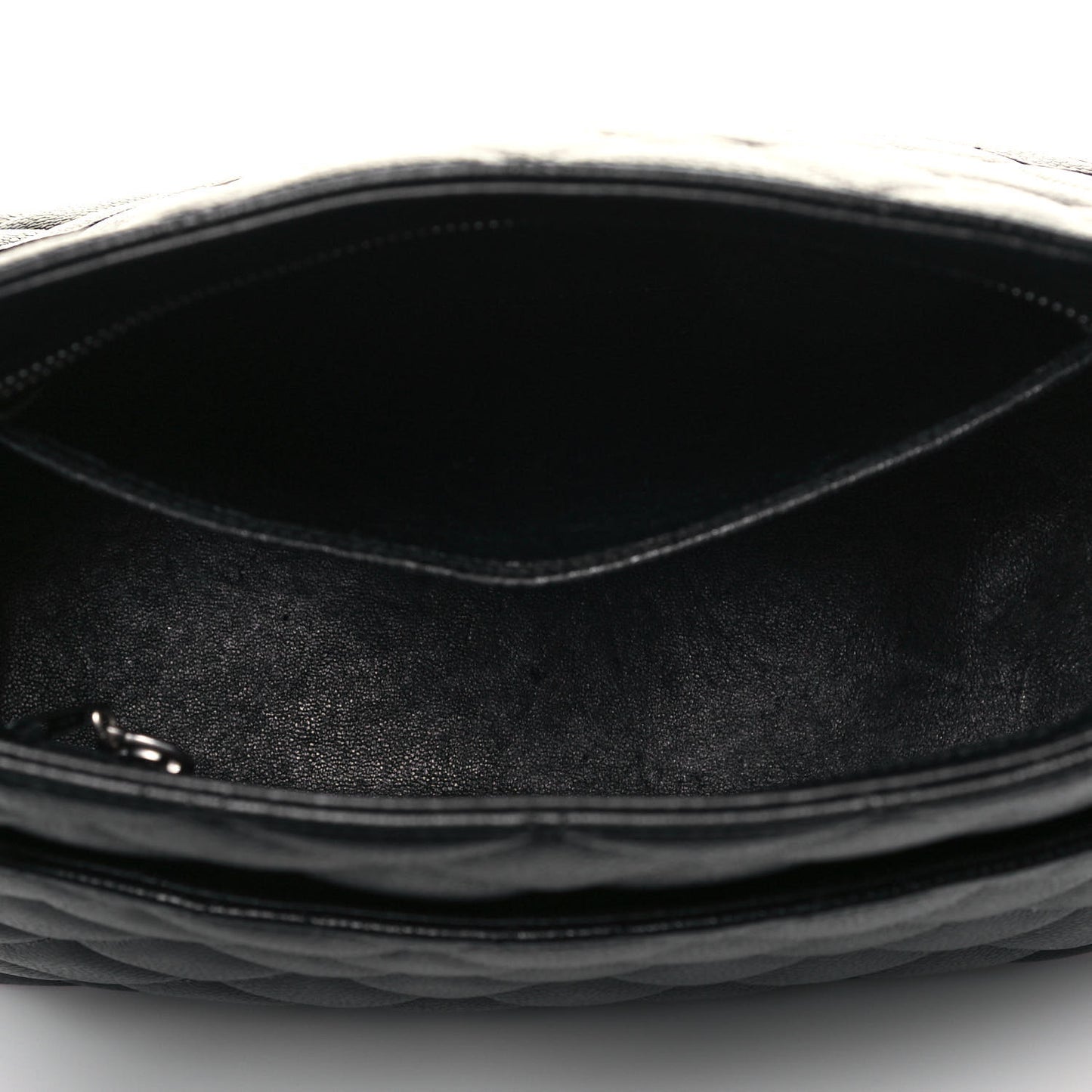 Caviar Quilted Medallion Tote Black