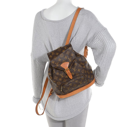 Louis Vuitton Monogram Montsouris MM Backpack 2 of 10