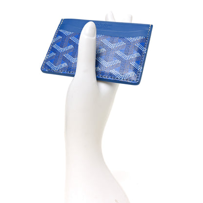 Goyard Goyardine Saint Sulpice Card Holder Sky Blue 2 of 7