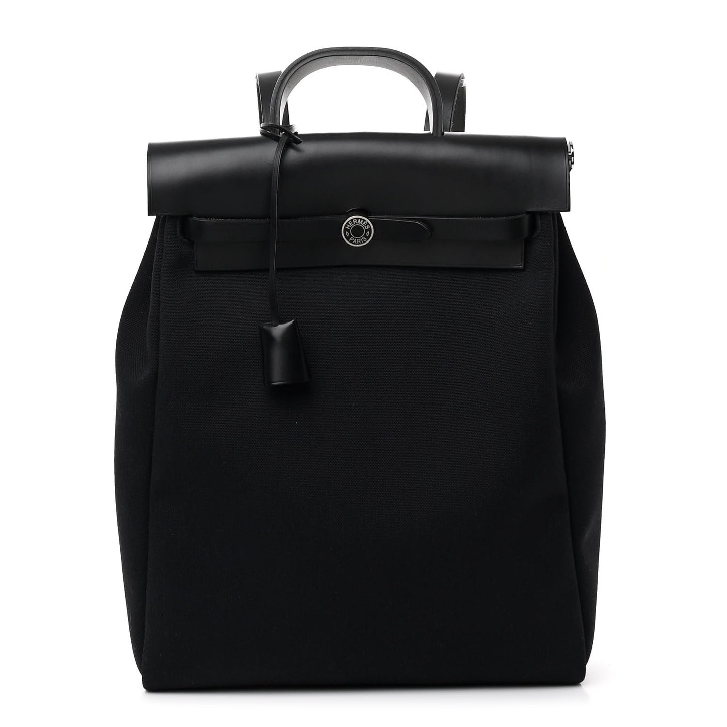 Military Toile Vache Hunter Herbag a Dos Zip Retourne Backpack Black