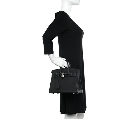 Hermes Togo Birkin 25 Black 2 of 11