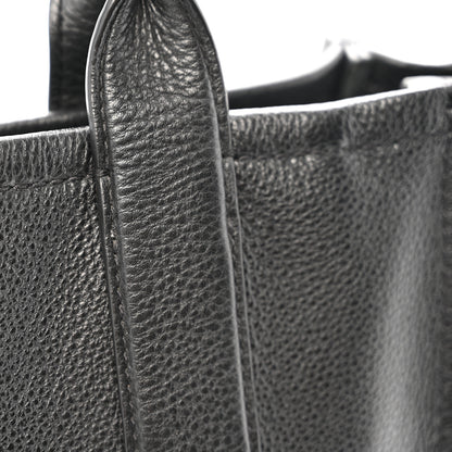 Marc Jacobs Grained Calfskin Medium The Tote Bag Black 12 of 14
