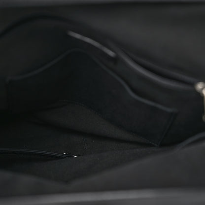 Chanel Calfskin Stitched Expandable Frame Bag Black 5 of 11