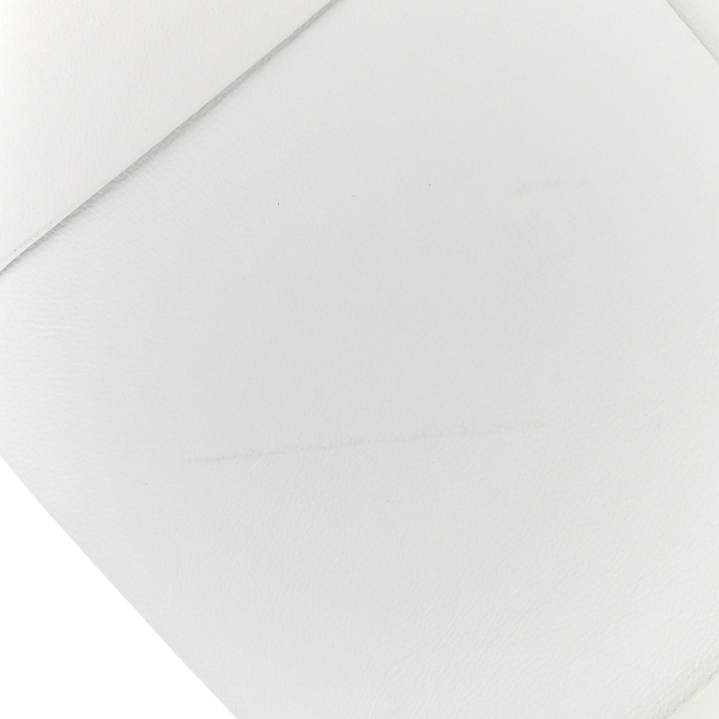 Nappa Maxi Intreccio Woven Pouch Clutch White