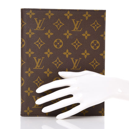Louis Vuitton Monogram Notebook Cover GM 2 of 17