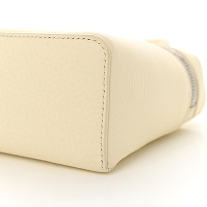 Loro Piana Grained Calfskin L19 Extra Pocket Pouch Whisper White 9 of 9