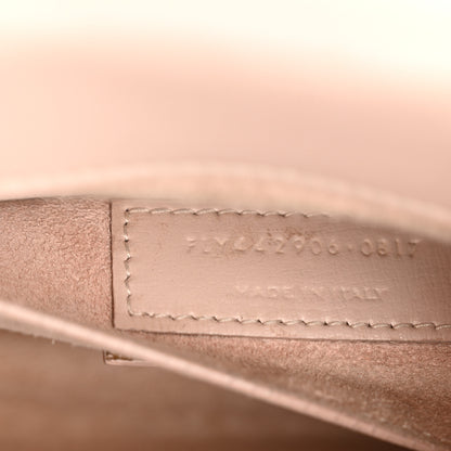 Saint Laurent Calfskin Medium Monogram Sunset Marble Pink 7 of 21