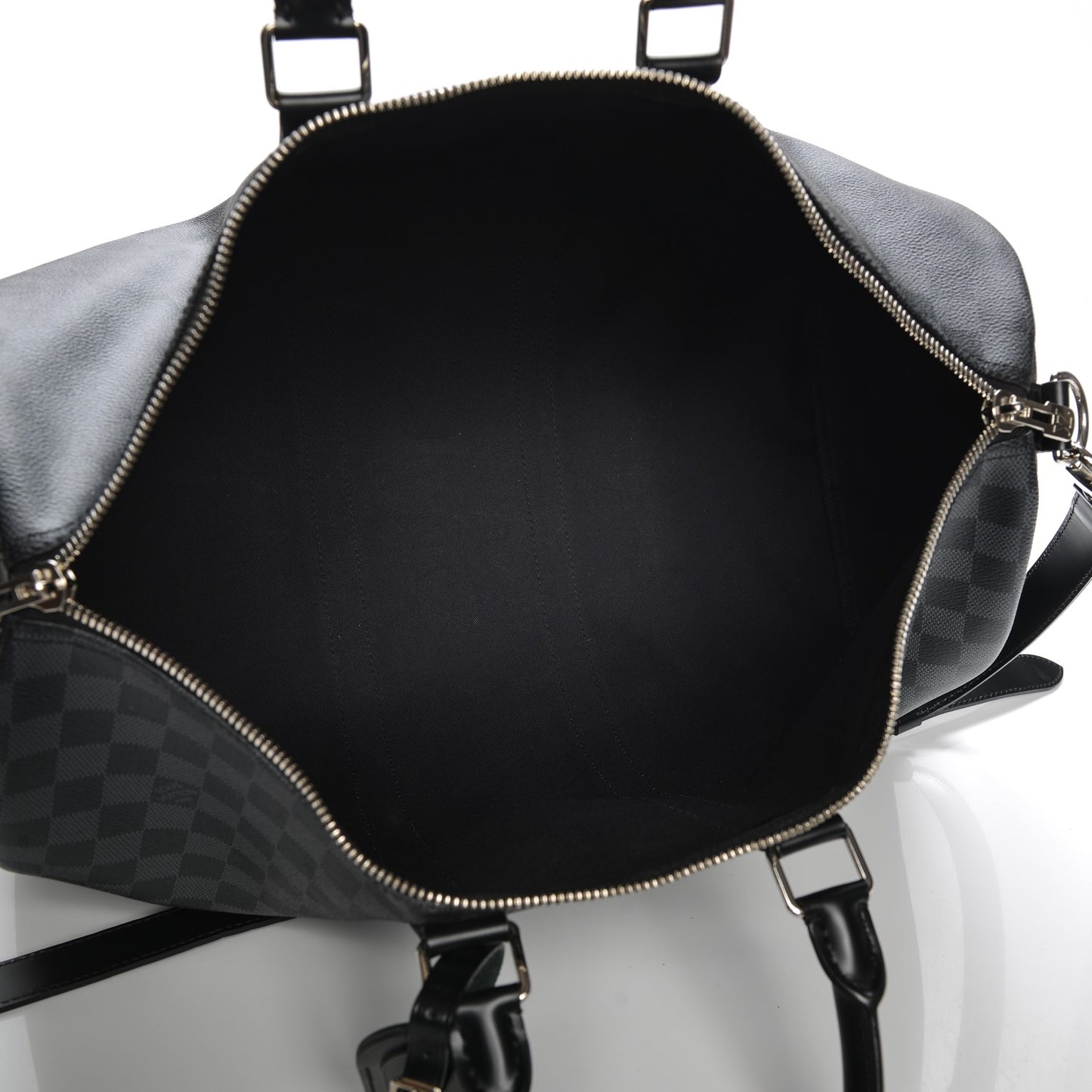 Damier Graphite Keepall Bandouliere 45