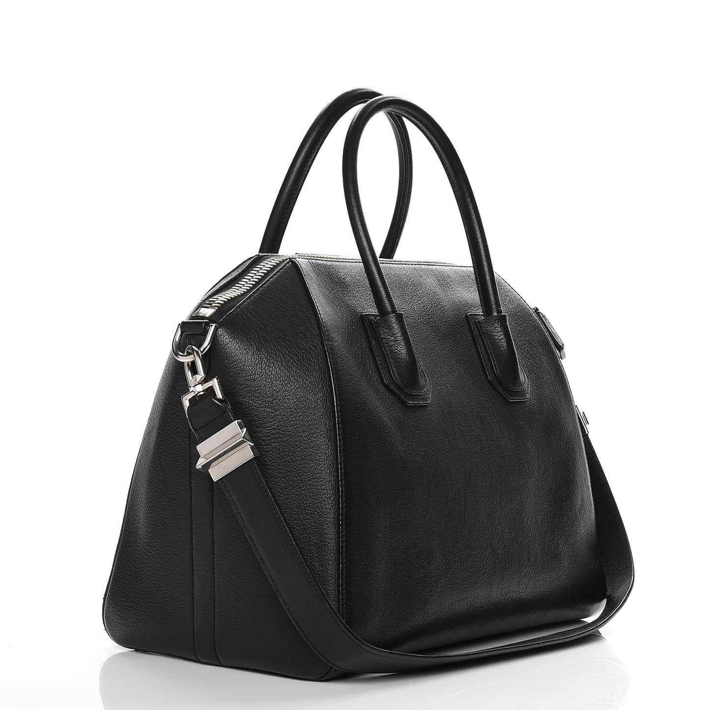 Sugar Goatskin Medium Antigona Black