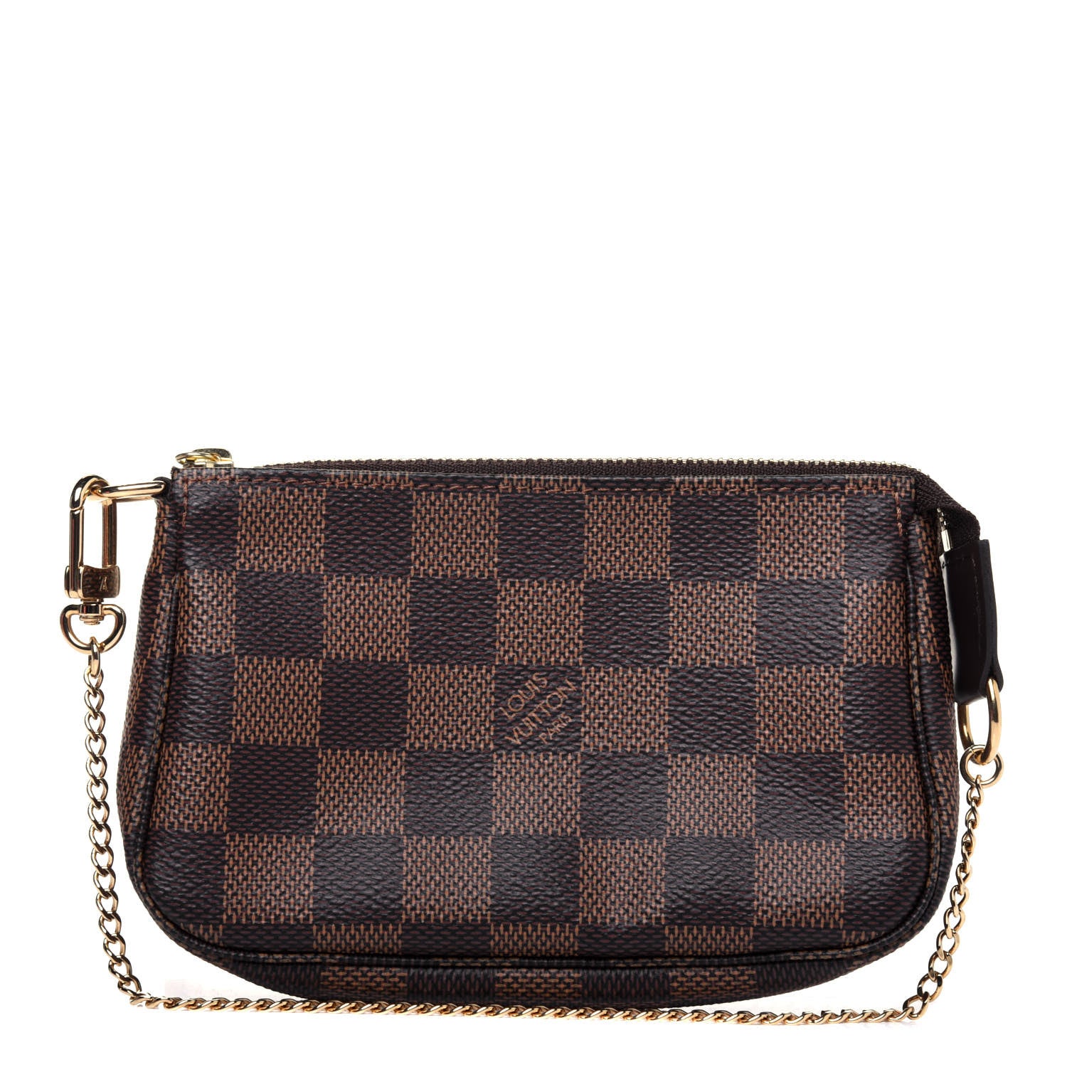 Louis Vuitton Damier Ebene Mini Pochette Accessories 1 of 11