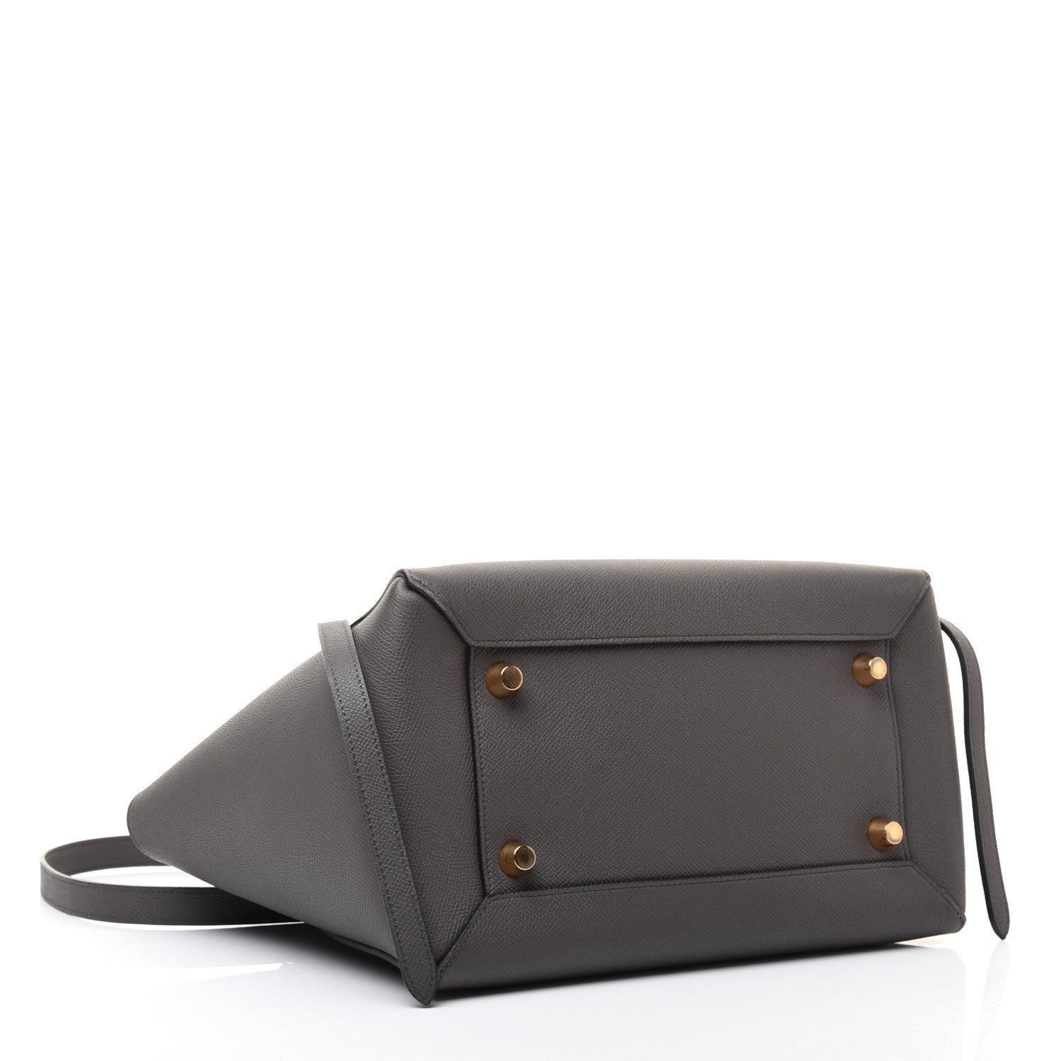 Celine Grained Calfskin Mini Belt Bag Grey 4 of 28