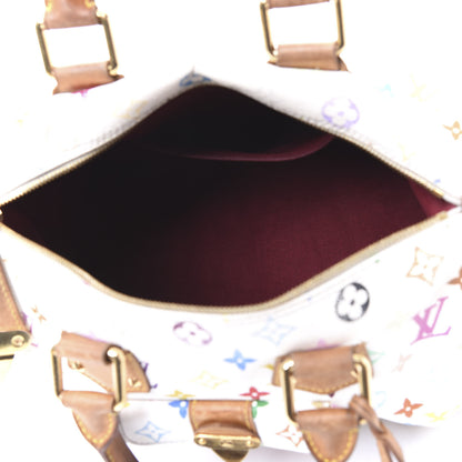 Louis Vuitton Monogram Multicolor Speedy 30 White 4 of 12