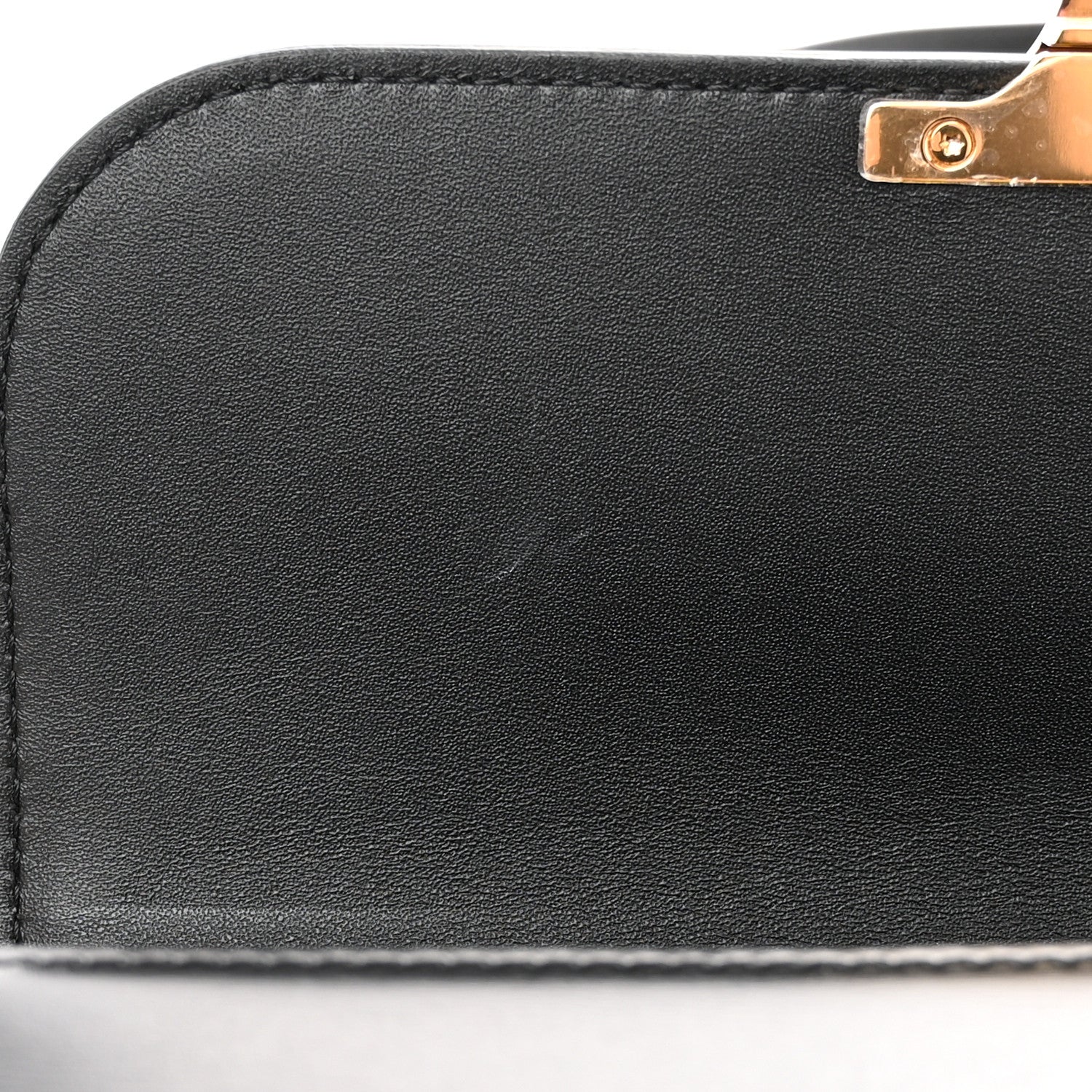Celine Shiny Calfskin Medium Triomphe Black 14 of 14