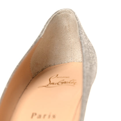 Christian Louboutin Glitter Kate 85 Pumps 36.5 Ivory 8 of 11