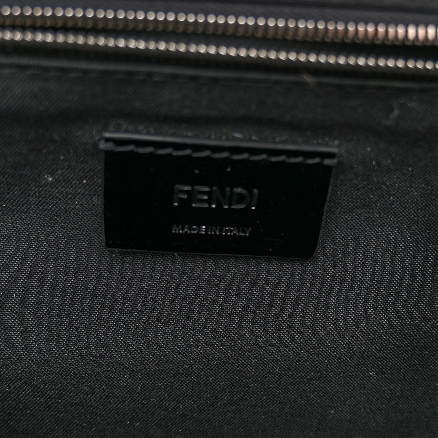 Nappa FF 1974 Embossed Belt Bag Black