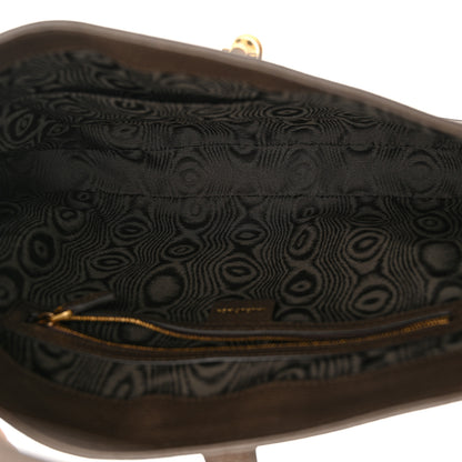 Gucci X BALENCIAGA Supreme Monogram Calfskin Web Medium Jackie 1961 Hobo Beige Ebony 5 of 12
