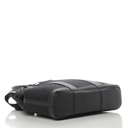 Hermes Military Toile Negonda Garden File 28 Black 3 of 4