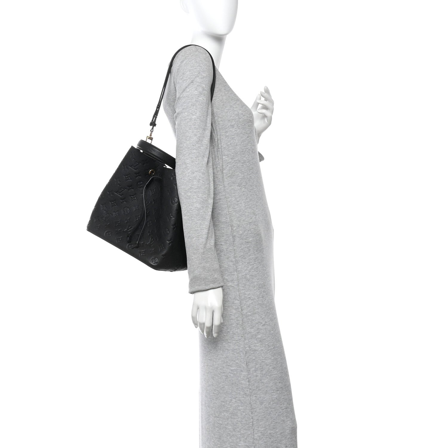 Louis Vuitton Empreinte Neonoe MM Black 2 of 11