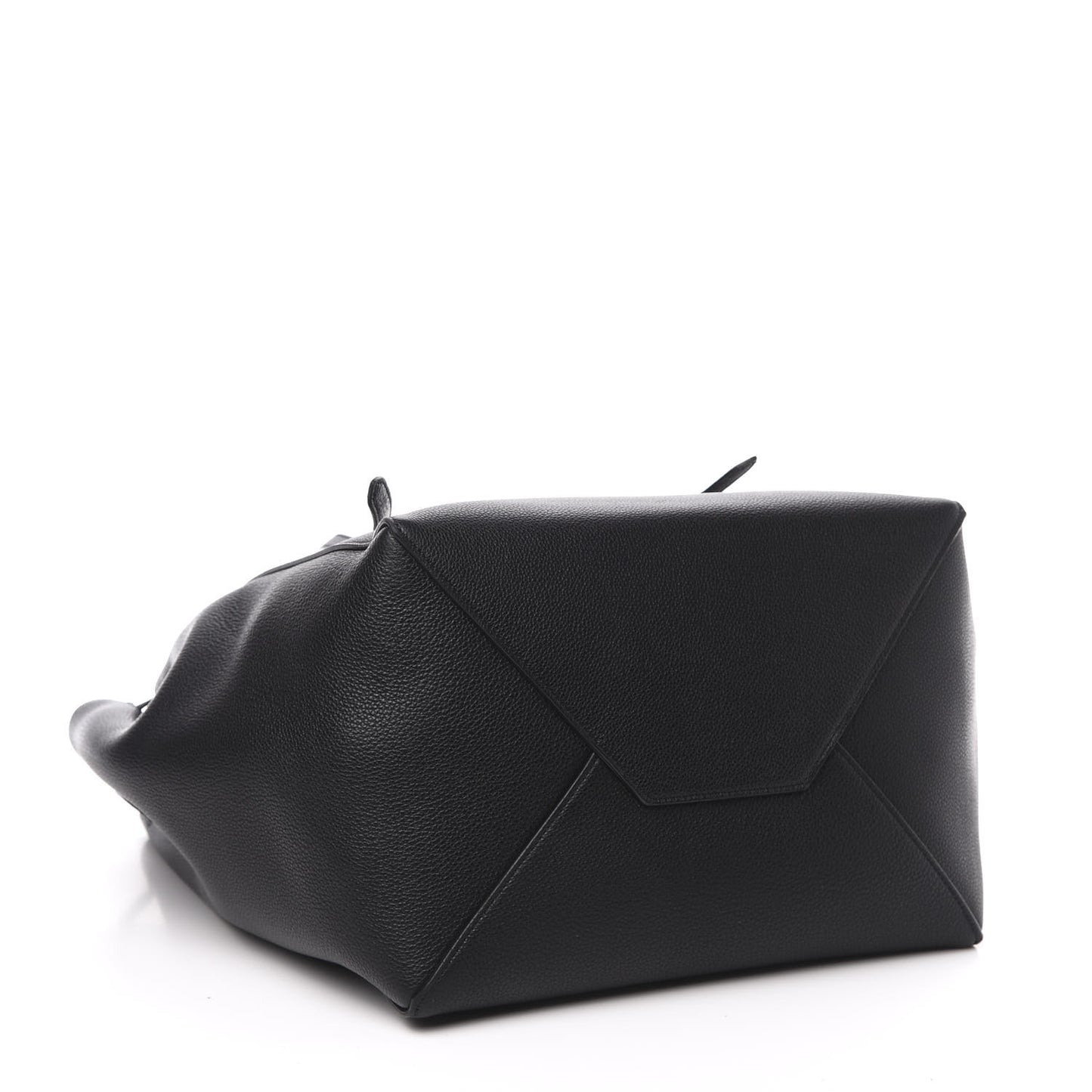 Soft Grained Calfskin Medium Belt Cabas Phantom Black
