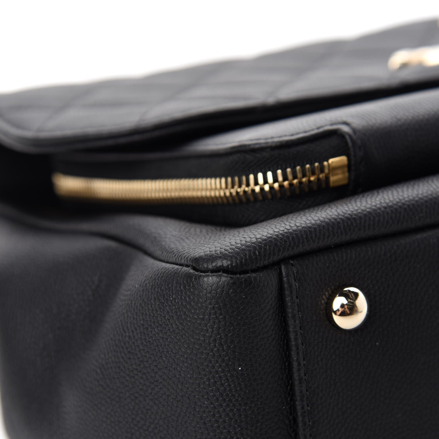 Chanel Caviar Quilted Large Business Affinity Flap Black 8 of 14