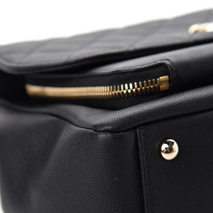 Chanel Caviar Quilted Large Business Affinity Flap Black 8 of 14