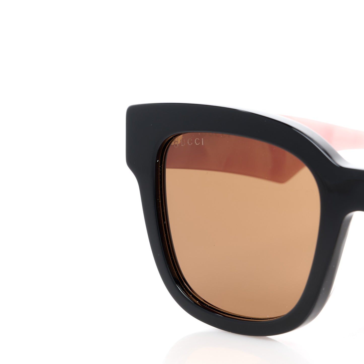 Rectangle 52mm Frame Sunglasses GG0998S Black Pink
