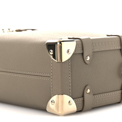 Louis Vuitton Calfskin Side Trunk MM Taupe 9 of 10