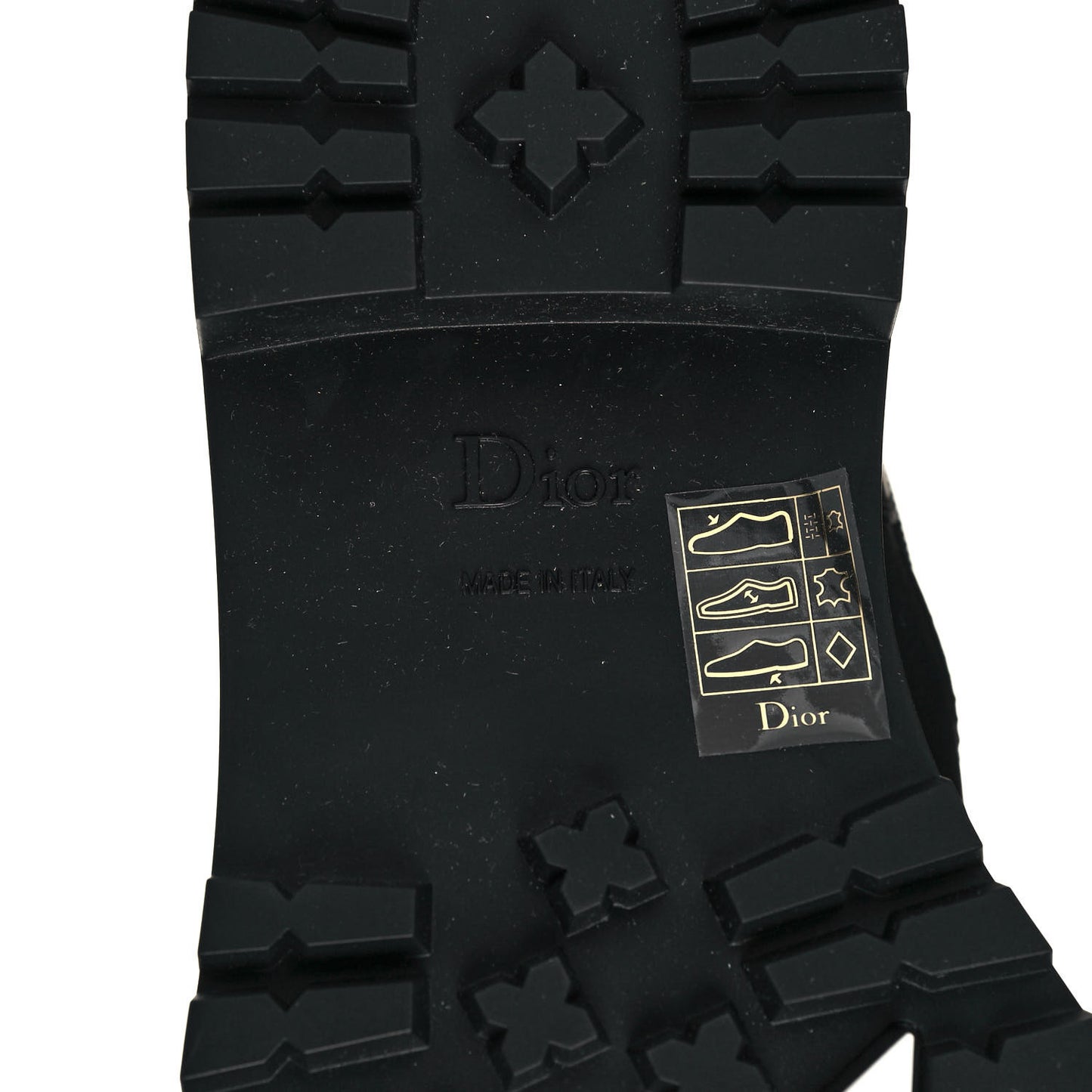 Technical Fabric Calfskin D-Major Boots 37 Black