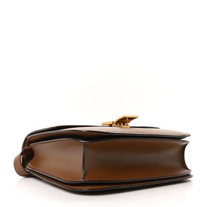 Celine Calfskin Medium Classic Box Flap Bag Light Camel 4 of 10