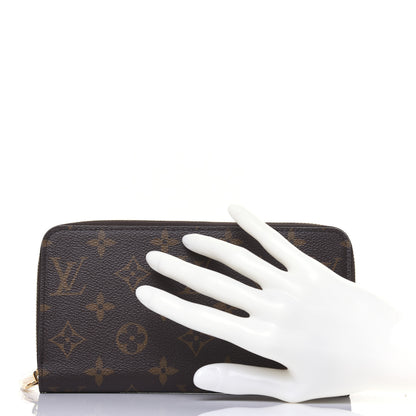 Louis Vuitton Monogram Zippy Wallet Rose Ballerine 2 of 10